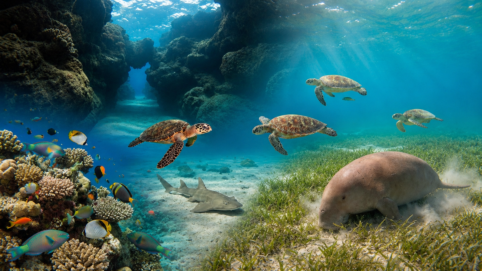 Marsa Mubarak snorkeling
