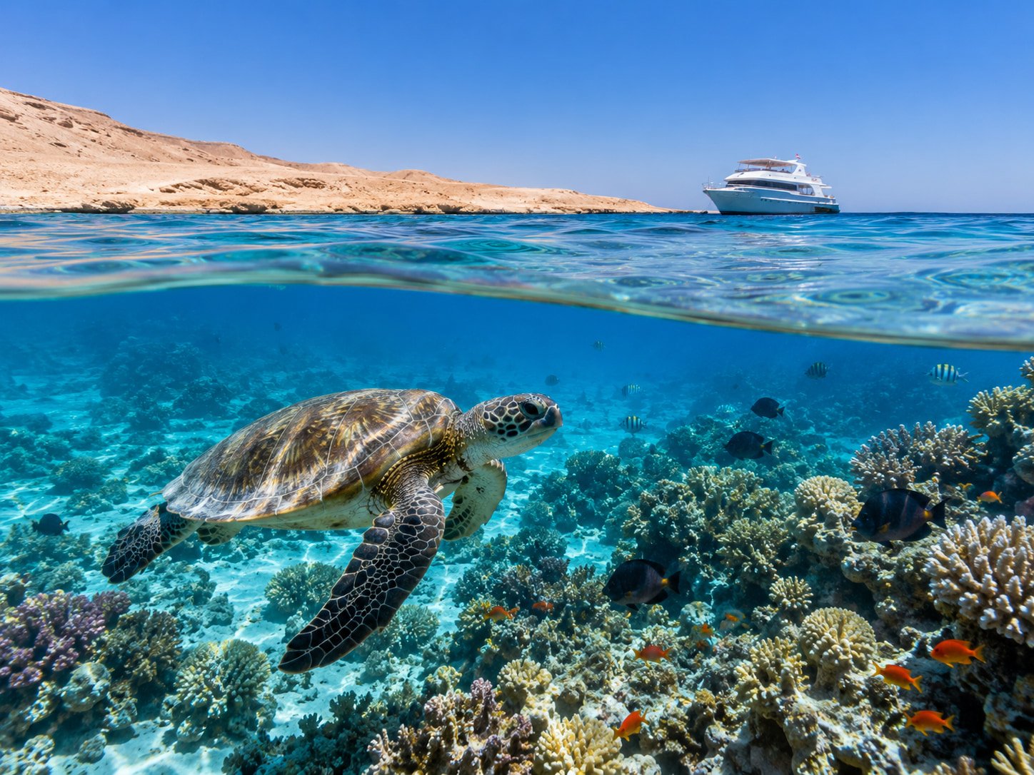 Marsa Mubarak: Wycieczka na Snorkeling z Żółwiami w Marsa Alam