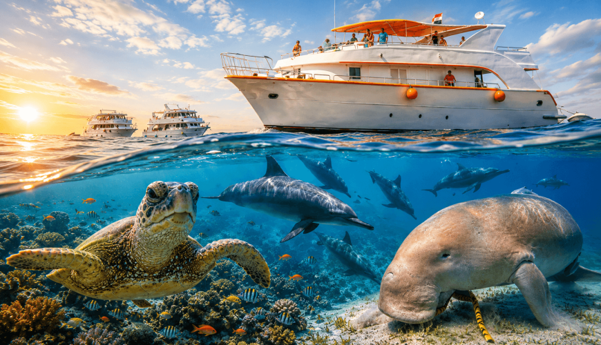Marsa Mubarak snorkeling z Marsa Alam